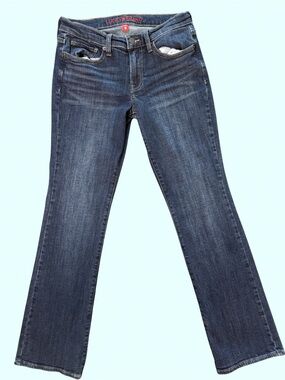 Lucky Brand Women's Medium Dark Blue Flare Jeans